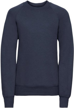 Russell Jerzees Schoolgear R762B - Durable Kids Raglan Sweatshirt with Stain Protection