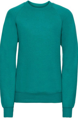 Russell Jerzees Schoolgear R762B - Durable Kids Raglan Sweatshirt with Stain Protection