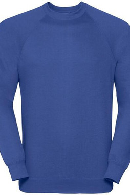 Russell R762M - Durable Classic Raglan Sweatshirt with Stain Protection
