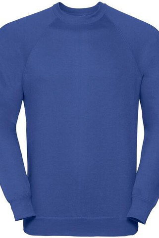 Russell R762M - Durable Classic Raglan Sweatshirt with Stain Protection