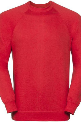Russell R762M - Durable Classic Raglan Sweatshirt with Stain Protection