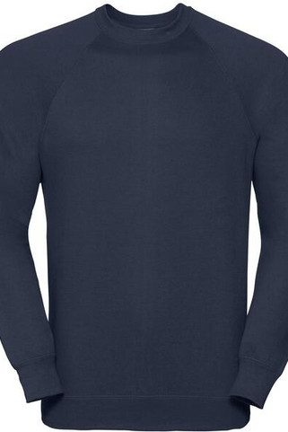 Russell R762M - Durable Classic Raglan Sweatshirt with Stain Protection