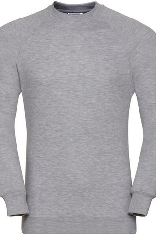 Russell R762M - Durable Classic Raglan Sweatshirt with Stain Protection
