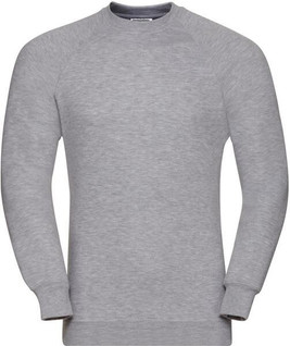 Russell R762M - Durable Classic Raglan Sweatshirt with Stain Protection