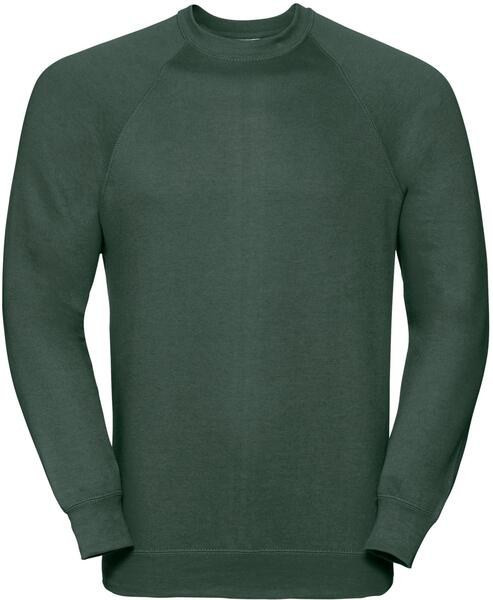 Russell R762M - Durable Classic Raglan Sweatshirt with Stain Protection