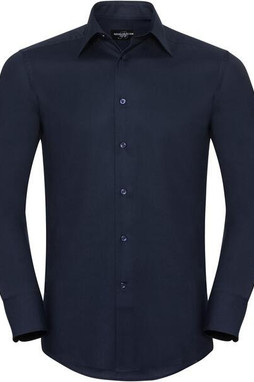 Russell Collection R922M - Mens Tailored Easy Care Oxford Shirt with Kent Collar
