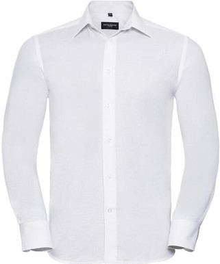 Russell Collection R922M - Mens Tailored Easy Care Oxford Shirt with Kent Collar