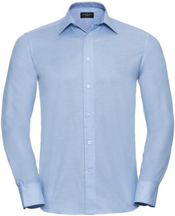 Russell Collection R922M - Mens Tailored Easy Care Oxford Shirt with Kent Collar