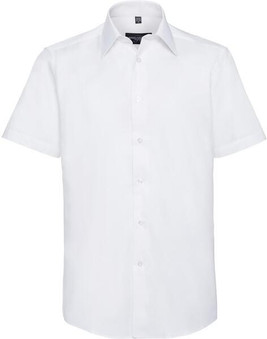 Russell Collection R923M - Men's Tailored Easy Care Short Sleeve Oxford Shirt