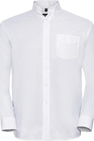 Russell Collection R932M - Mens Oxford Shirt Long Sleeve 135gm