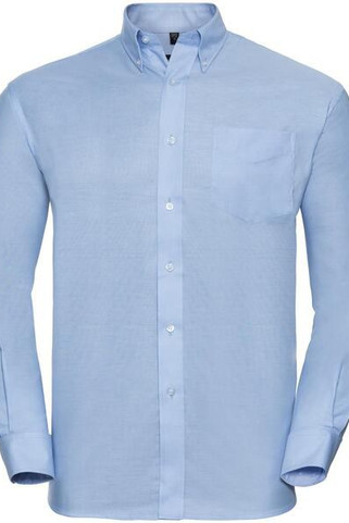 Russell Collection R932M - Mens Oxford Shirt Long Sleeve 135gm