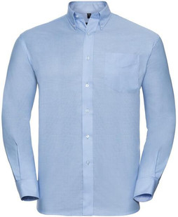Russell Collection R932M - Mens Oxford Shirt Long Sleeve 135gm