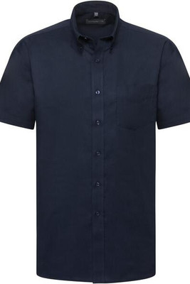 Russell Collection R933M - Men's Easy-Care Short Sleeve Oxford Shirt