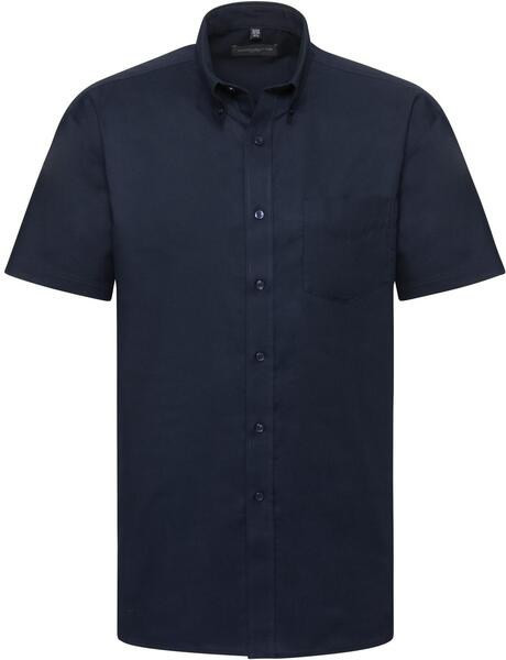 Russell Collection R933M - Men's Easy-Care Short Sleeve Oxford Shirt