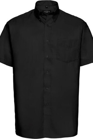Russell Collection R933M - Mens Easy-Care Short Sleeve Oxford Shirt