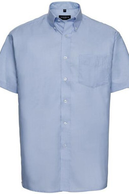 Russell Collection R933M - Mens Easy-Care Short Sleeve Oxford Shirt