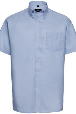 Russell Collection R933M - Men's Easy-Care Short Sleeve Oxford Shirt