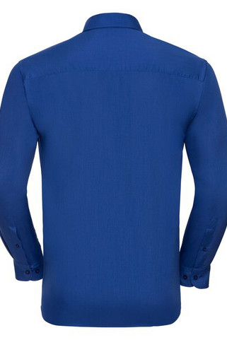 Russell Collection R934M - Mens Long Sleeve Easy-Care Poplin Work Shirt