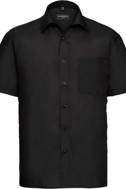 Russell Collection R935M - Mens Classic Fit Short Sleeve Poplin Shirt