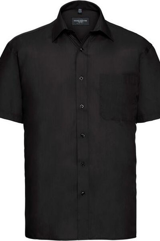 Russell Collection R935M - Mens Classic Fit Short Sleeve Poplin Shirt