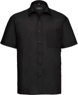 Russell Collection R935M - Mens Classic Fit Short Sleeve Poplin Shirt