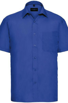 Russell Collection R935M - Men's Classic Fit Short Sleeve Poplin Shirt
