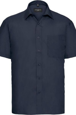 Russell Collection R935M - Men's Classic Fit Short Sleeve Poplin Shirt