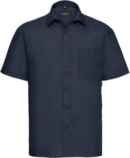 Russell Collection R935M - Men's Classic Fit Short Sleeve Poplin Shirt