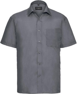 Russell Collection R935M - Mens Classic Fit Short Sleeve Poplin Shirt