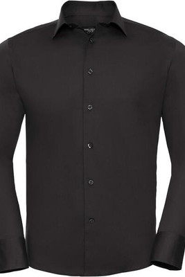 Russell Collection R946M - Easy Care Fitted Long Sleeve Shirt Mens