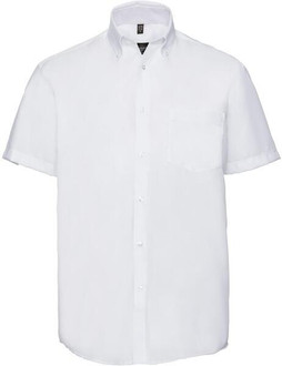 Russell Collection R957M - Premium Non-Iron Short Sleeve Twill Shirt for Men
