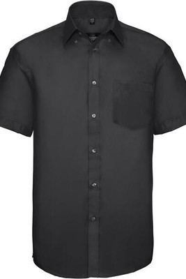 Russell Collection R957M - Premium Non-Iron Short Sleeve Twill Shirt for Men