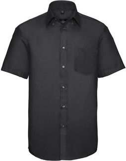Russell Collection R957M - Premium Non-Iron Short Sleeve Twill Shirt for Men
