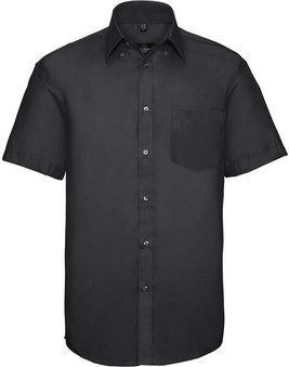 Russell Collection R957M - Premium Non-Iron Short Sleeve Twill Shirt for Men