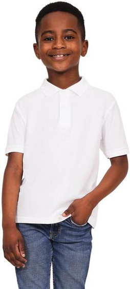 Casual Classics C101B - Durable Kids Polycotton Polo Shirt for School & Sports