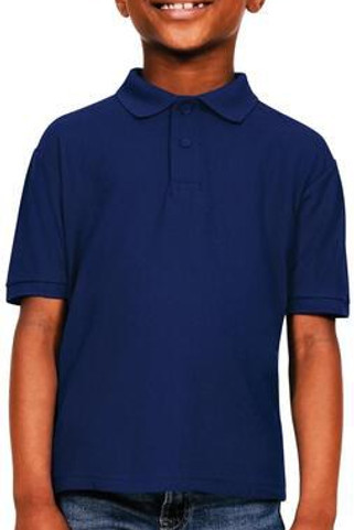Casual Classics C101B - Durable Kids Polycotton Polo Shirt for School & Sports