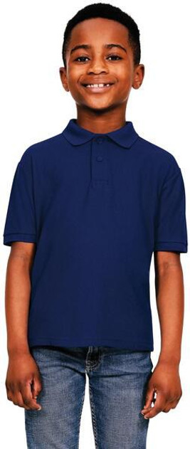Casual Classics C101B - Durable Kids Polycotton Polo Shirt for School & Sports