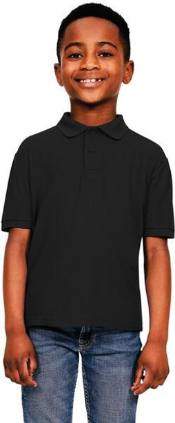 Casual Classics C101B - Durable Kids Polycotton Polo Shirt for School & Sports