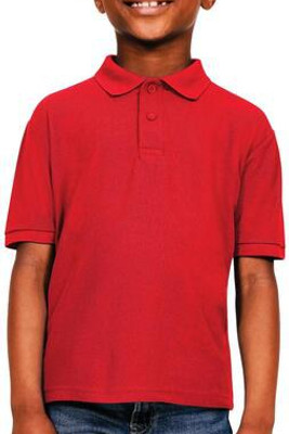 Casual Classics C101B - Durable Kids Polycotton Polo Shirt for School & Sports