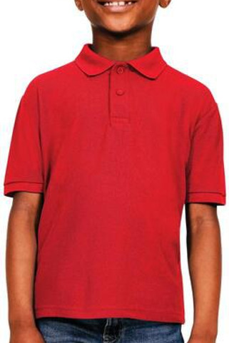 Casual Classics C101B - Durable Kids Polycotton Polo Shirt for School & Sports