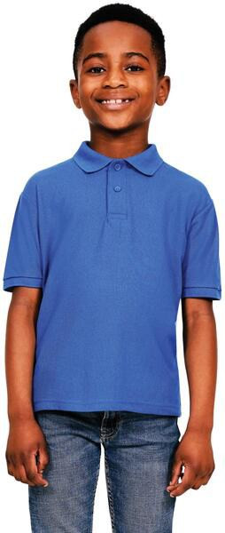 Casual Classics C101B - Durable Kids Polycotton Polo Shirt for School & Sports