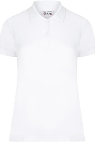 Casual Classics C101L - Womens Classic Polycotton Polo Shirt - Regular Fit