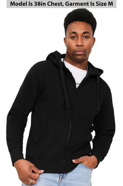 Casual Classics C206 - Luxurious Heavyweight Fleece Zip Hoodie