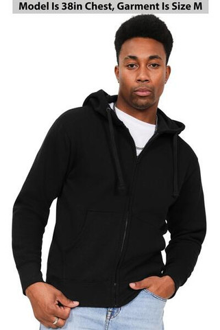 Casual Classics C206 - Luxurious Heavyweight Fleece Zip Hoodie