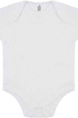 Casual Classics C800T - Premium Cotton Baby Body Suit with Short Sleeves