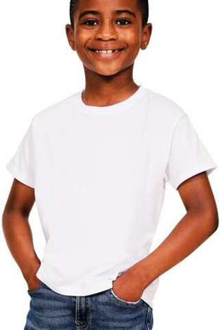Casual Classics CR1500B - Youth Ringspun Cotton Classic T-Shirt with Tear Out Label