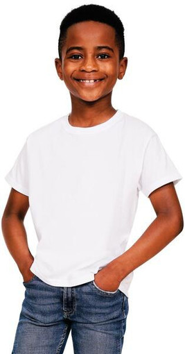 Casual Classics CR1500B - Youth Ringspun Cotton Classic T-Shirt with Tear Out Label
