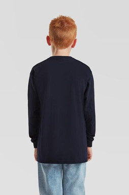 Fruit of the Loom F61007 - Durable Long Sleeve Kids T-Shirt for Sports & School