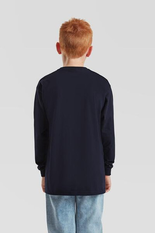 Fruit of the Loom F61007 - Durable Long Sleeve Kids T-Shirt for Sports & School
