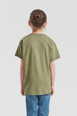 Fruit of the Loom F61019 - Classic Fit - 100% Cotton - Unisex - Crew Necked T-shirt